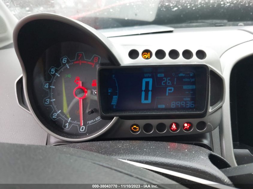 2015 CHEVROLET SONIC LT AUTO - 1G1JC5SH1F4218017
