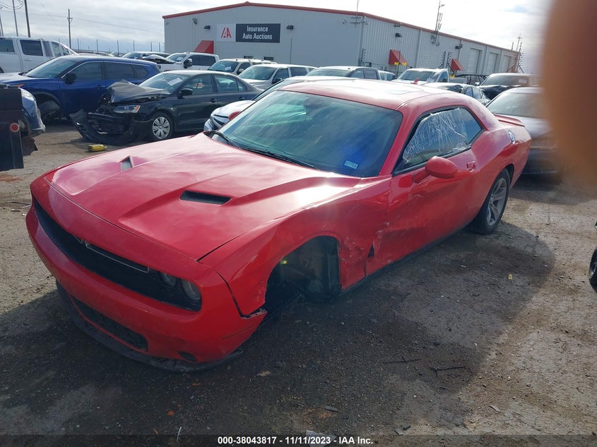 VIN 2C3CDZAG4KH752000 2019 DODGE CHALLENGER SXT