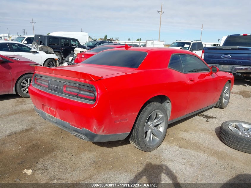 VIN 2C3CDZAG4KH752000 2019 DODGE CHALLENGER SXT