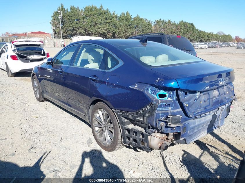 2015 HYUNDAI GENESIS 3.8L - KMHGN4JE7FU099785