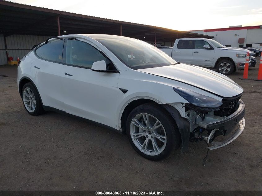 7SAYGDEE8NF518797 TESLA MODEL Y LONG RANGE DUAL MOTOR 2022