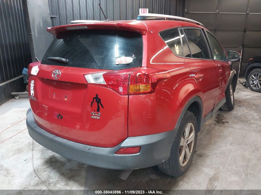 2013 TOYOTA RAV4 XLE - JTMRFREV6DD009296