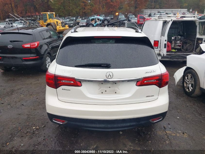 2014 ACURA MDX TECH PKG - 5FRYD4H41EB044893