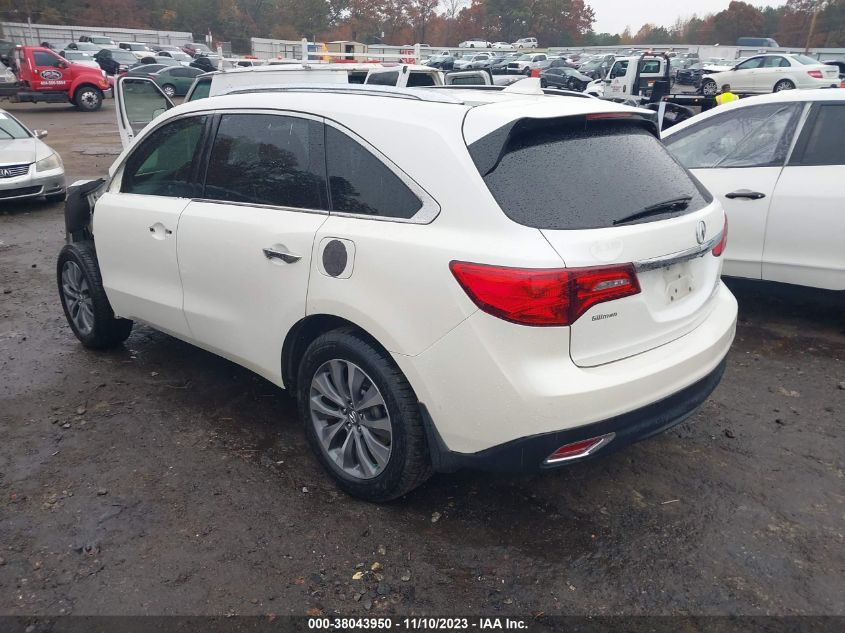 2014 ACURA MDX TECH PKG - 5FRYD4H41EB044893