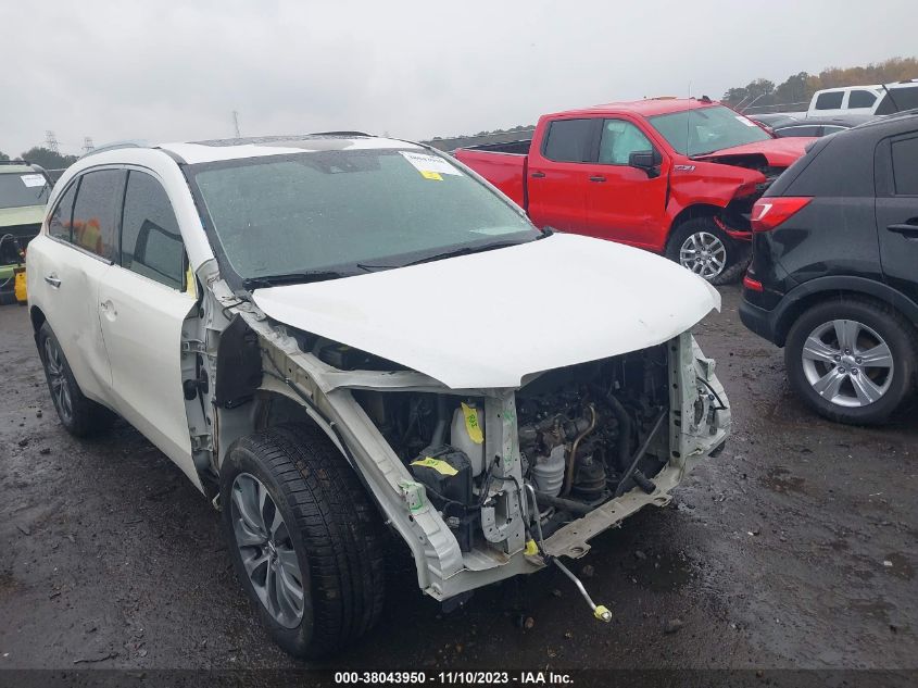 2014 ACURA MDX TECH PKG - 5FRYD4H41EB044893