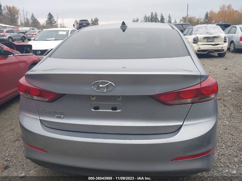 2017 HYUNDAI ELANTRA SE - 5NPD74LF0HH113059