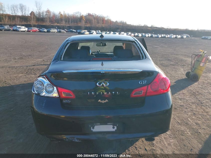 2013 INFINITI G37 JOURNEY - JN1CV6AP8DM725845