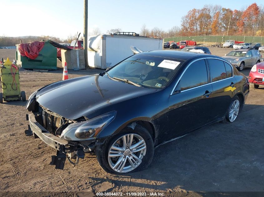2013 INFINITI G37 JOURNEY - JN1CV6AP8DM725845