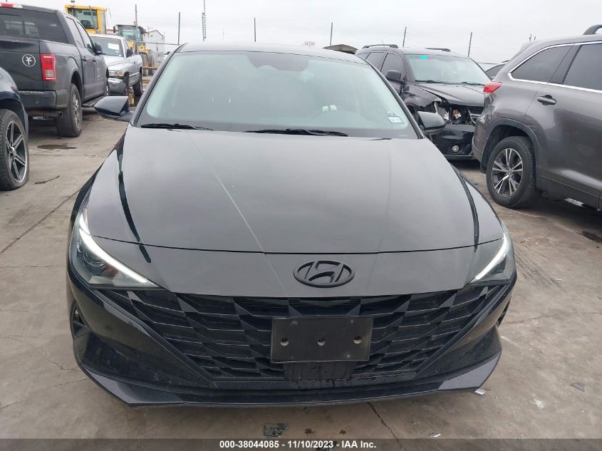 2022 HYUNDAI ELANTRA SEL - 5NPLS4AG7NH053105