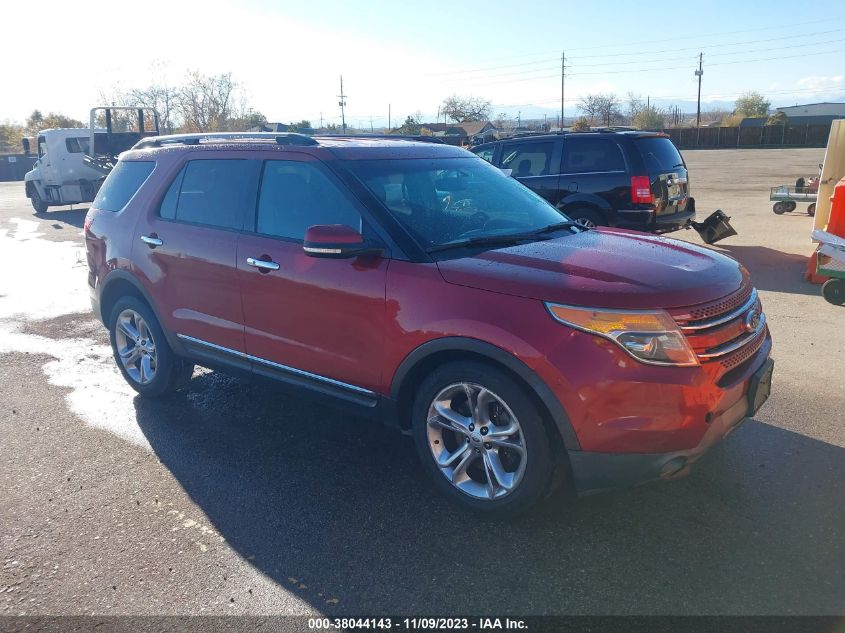 2013 FORD EXPLORER LIMITED - 1FM5K7F88DGC11655