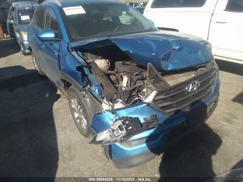 2016 HYUNDAI TUCSON LIMITED/SPORT AND ECO/SE - KM8J33A49GU126807