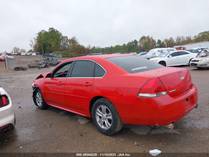 2013 CHEVROLET IMPALA LS - 2G1WF5E37D1252825