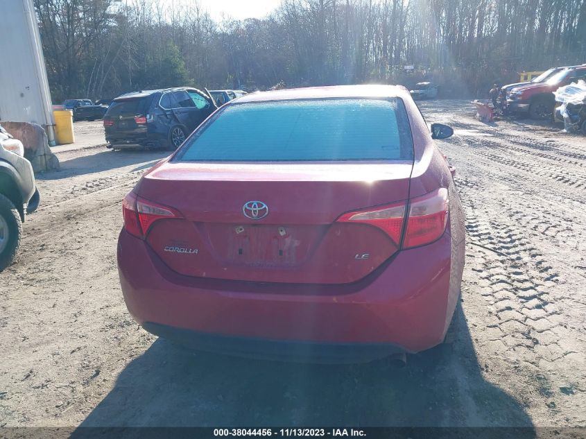 2018 TOYOTA COROLLA L/LE/XLE/SE/XSE - 2T1BURHE4JC064051