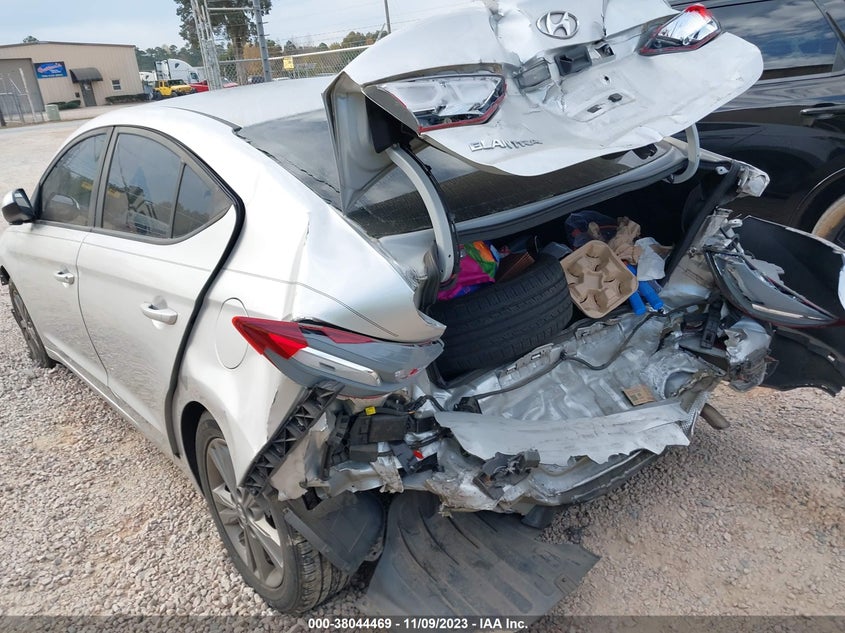 VIN 5NPD84LF9JH259673 2018 HYUNDAI ELANTRA SEL/VALUE/LIMITED