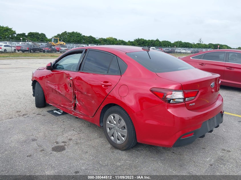 VIN 3KPA24AD3LE295825 2020 KIA RIO LX/S