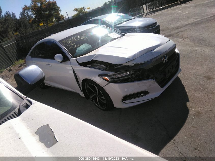 1HGCV1F30JA107522 HONDA ACCORD SEDAN SPORT 1.5T 2018