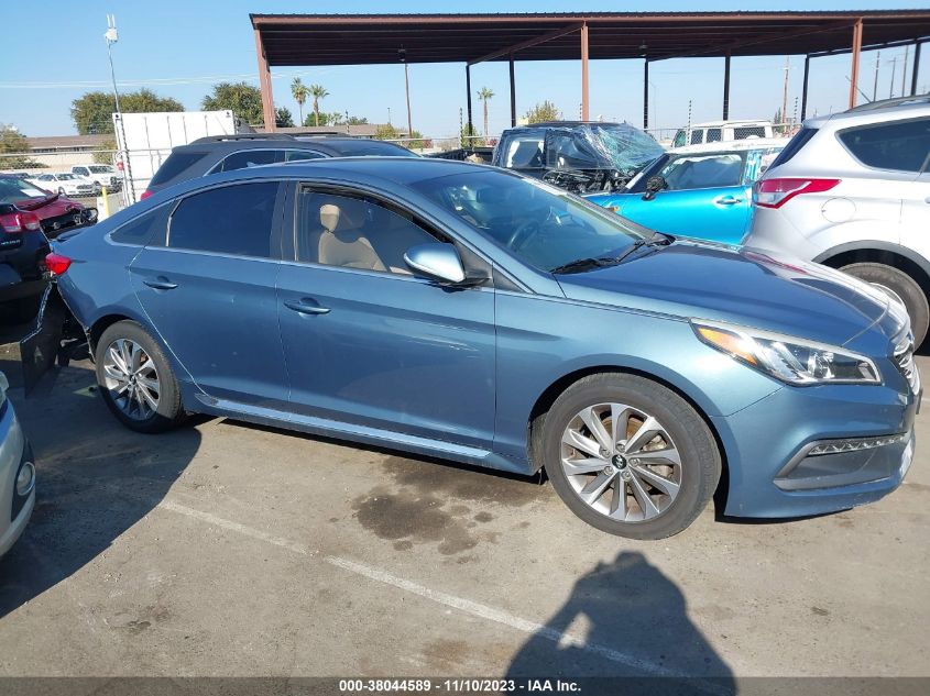 2017 HYUNDAI SONATA SPORT - 5NPE34AF4HH510888