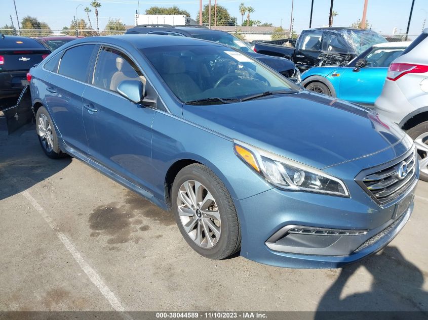 2017 HYUNDAI SONATA SPORT - 5NPE34AF4HH510888