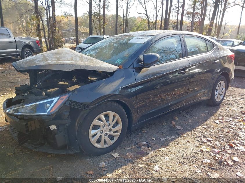 2019 HYUNDAI ELANTRA - 5NPD74LFXKH489128