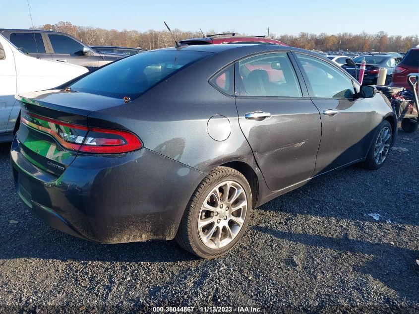 2013 DODGE DART LIMITED - 1C3CDFCA0DD110736