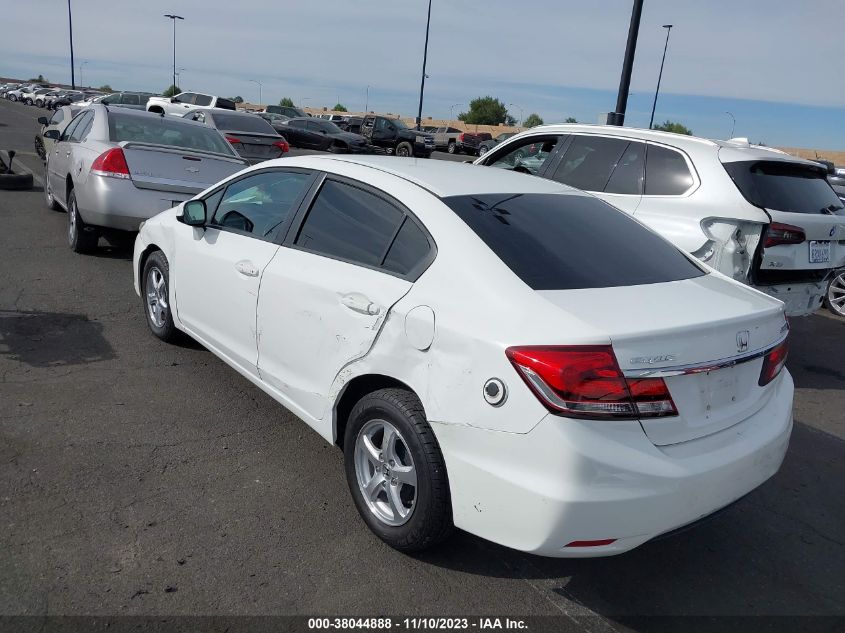 2013 HONDA CIVIC NATURAL GAS - 19XFB5F54DE000214