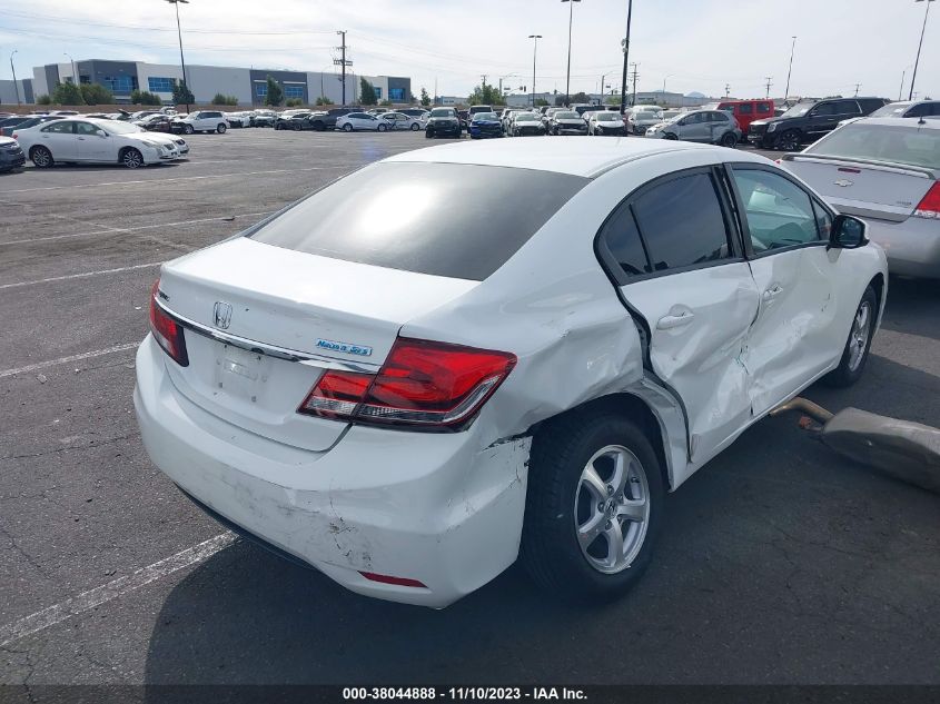 2013 HONDA CIVIC NATURAL GAS - 19XFB5F54DE000214