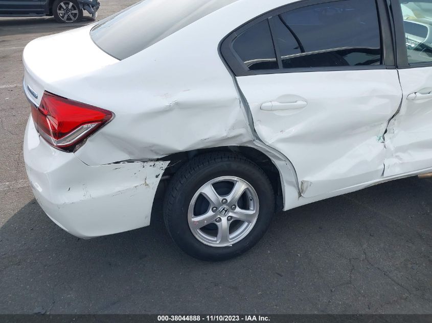 2013 HONDA CIVIC NATURAL GAS - 19XFB5F54DE000214
