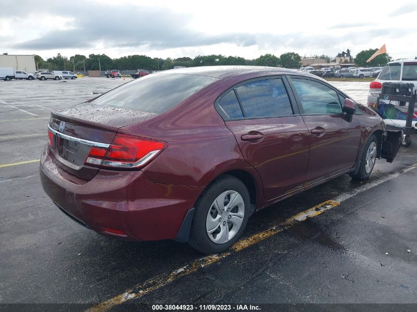 2013 HONDA CIVIC LX - 19XFB2F51DE033167