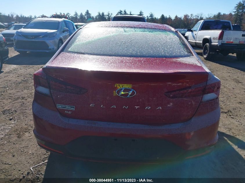 2019 HYUNDAI ELANTRA SE - KMHD74LF6KU823057