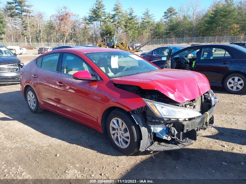 2019 HYUNDAI ELANTRA SE - KMHD74LF6KU823057