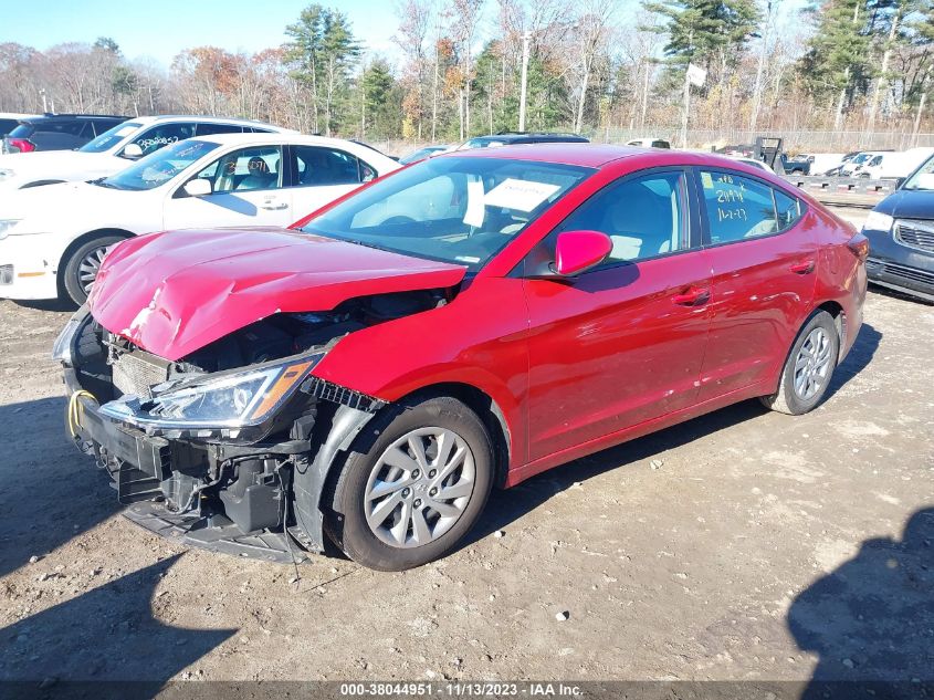 2019 HYUNDAI ELANTRA SE - KMHD74LF6KU823057