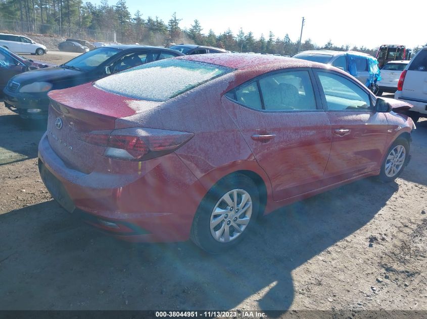 2019 HYUNDAI ELANTRA SE - KMHD74LF6KU823057