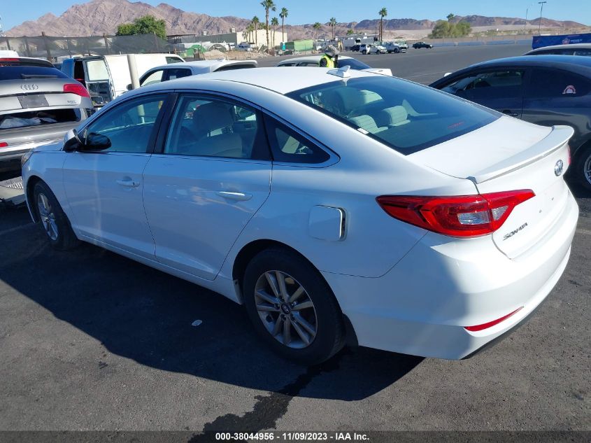2016 HYUNDAI SONATA SE - 5NPE24AF1GH399590