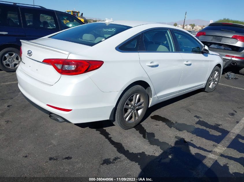 2016 HYUNDAI SONATA SE - 5NPE24AF1GH399590