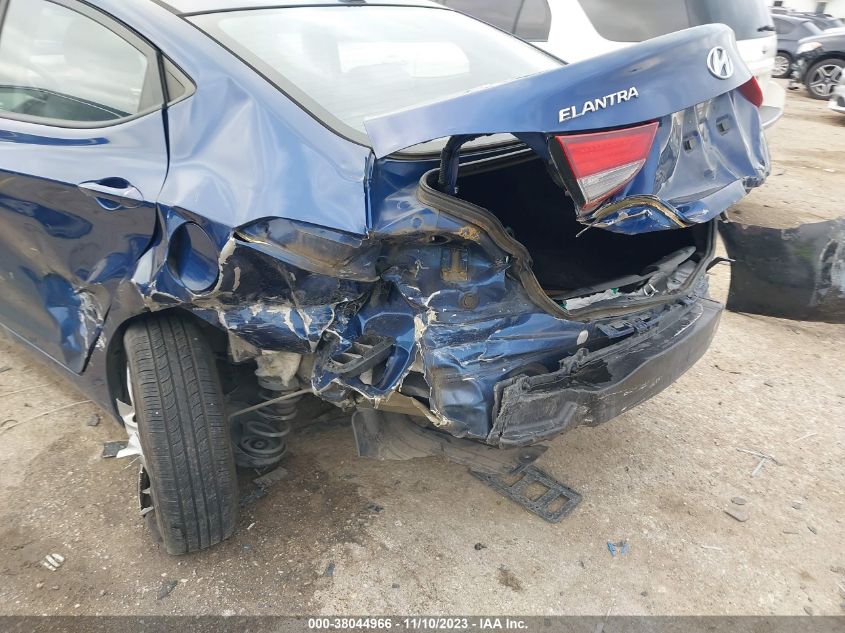 2016 HYUNDAI ELANTRA SE/SPORT/LIMITED - 5NPDH4AE7GH756854