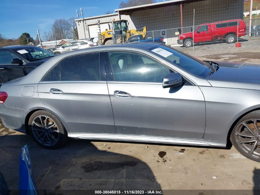 2014 MERCEDES-BENZ E 350 4MATIC - WDDHF8JB0EA924705