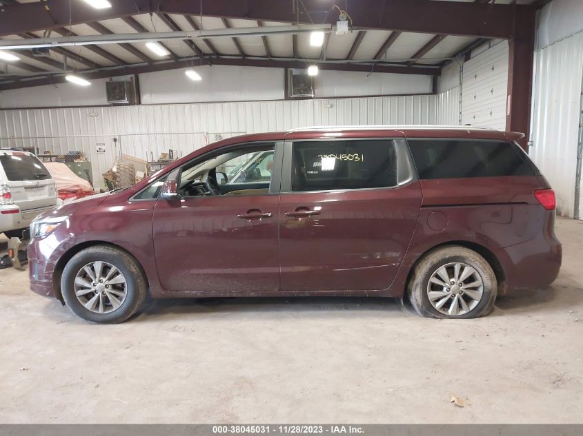 2016 KIA SEDONA LX - KNDMB5C10G6155989