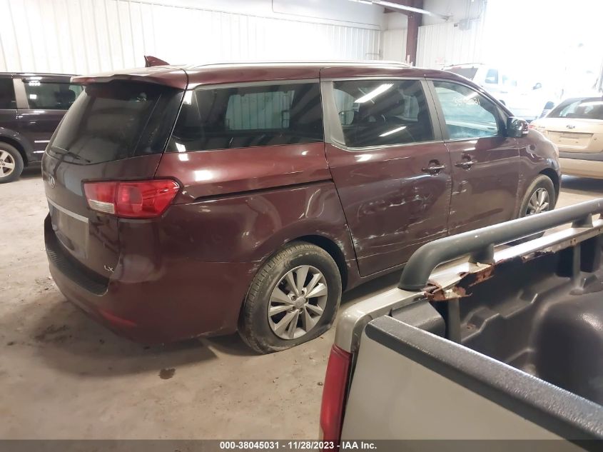 2016 KIA SEDONA LX - KNDMB5C10G6155989