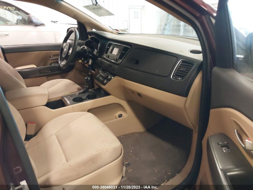 2016 KIA SEDONA LX - KNDMB5C10G6155989