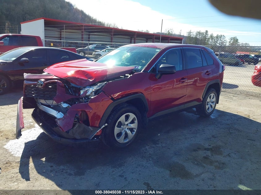 VIN 2T3F1RFVXNW282309 2022 TOYOTA RAV4 LE