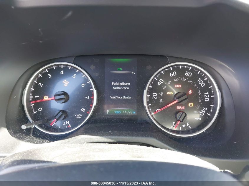 VIN 2T3F1RFVXNW282309 2022 TOYOTA RAV4 LE