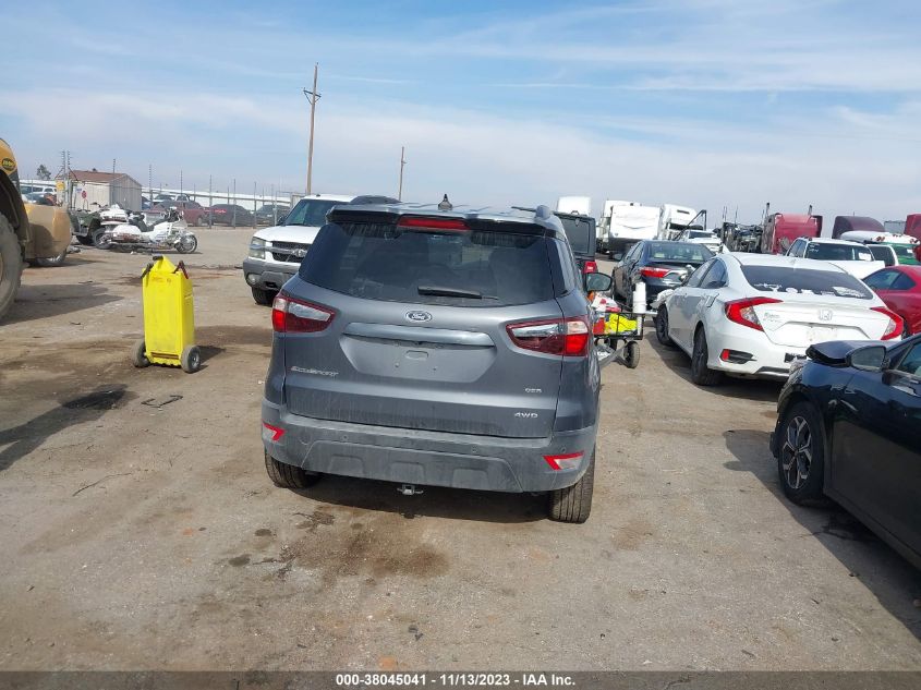 2019 FORD ECOSPORT SES - MAJ6S3JL7KC285219