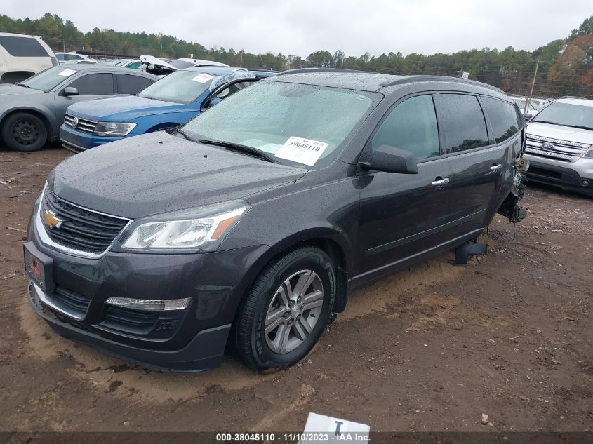 2017 CHEVROLET TRAVERSE LS - 1GNKRFED5HJ326144