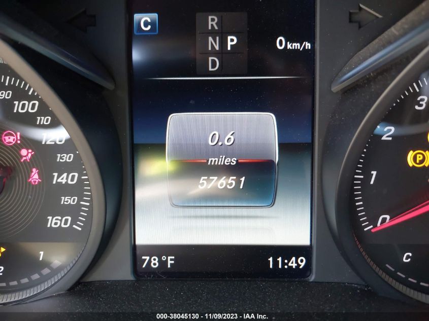 2019 MERCEDES-BENZ GLC GLC 300 WDC0G4JB4KV179257