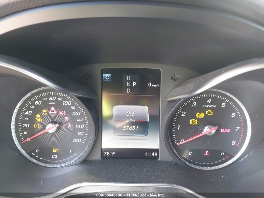 2019 MERCEDES-BENZ GLC GLC 300 WDC0G4JB4KV179257