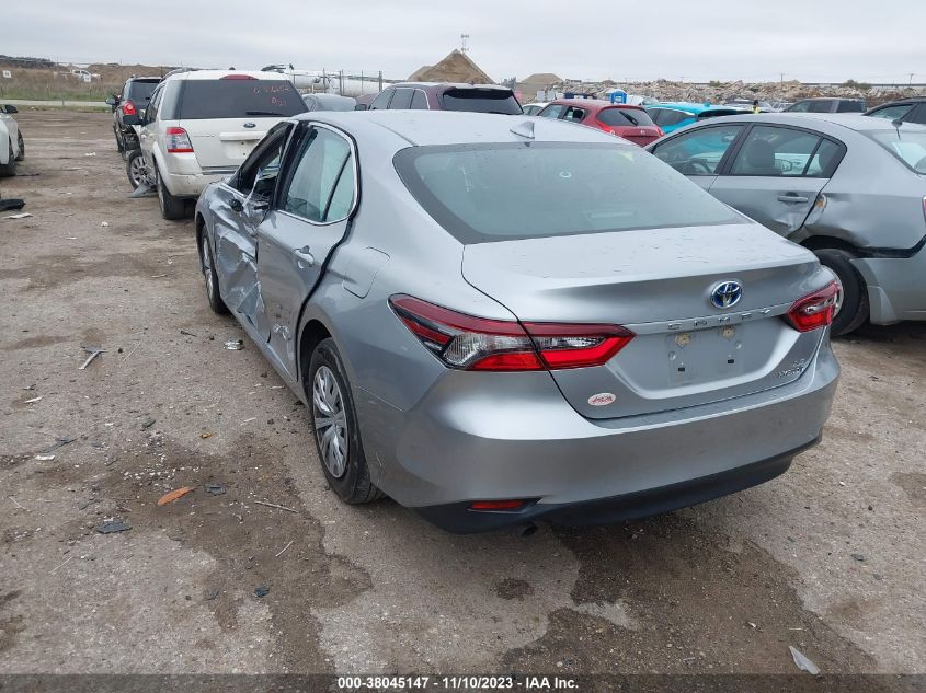 2021 TOYOTA CAMRY LE - 4T1C31AK7MU560134