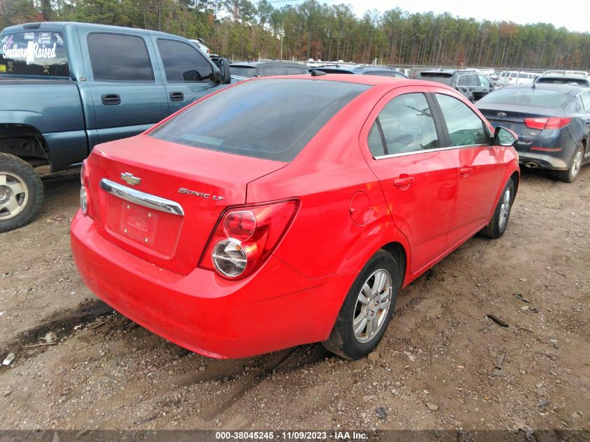 2013 CHEVROLET SONIC LT AUTO - 1G1JC5SH8D4100494