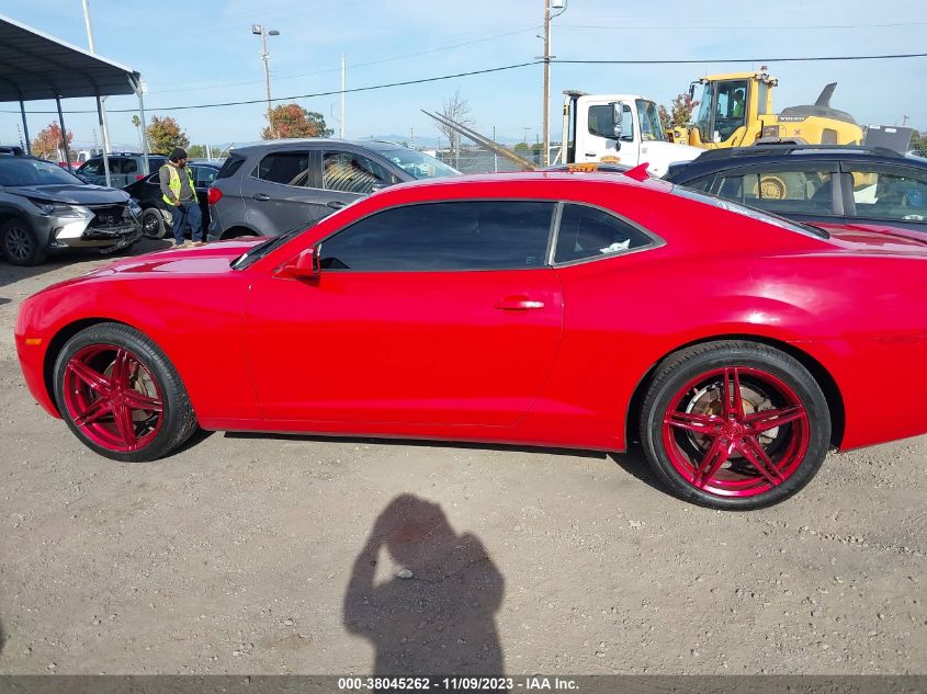 2013 CHEVROLET CAMARO LT - 2G1FC1E33D9214849