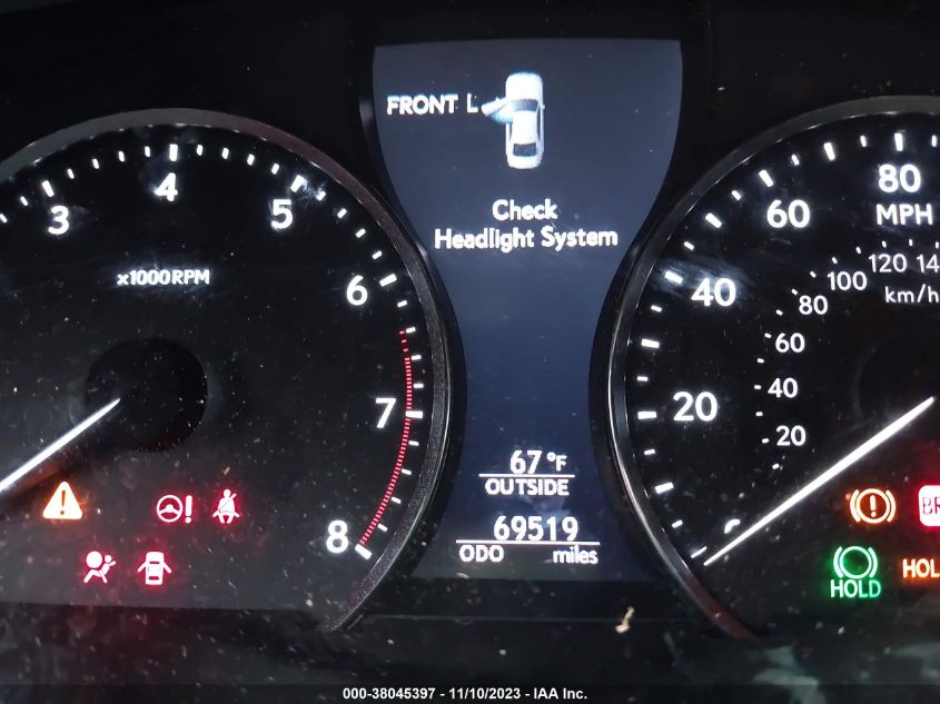 2015 LEXUS LS 460 JTHCL5EF7F5023672