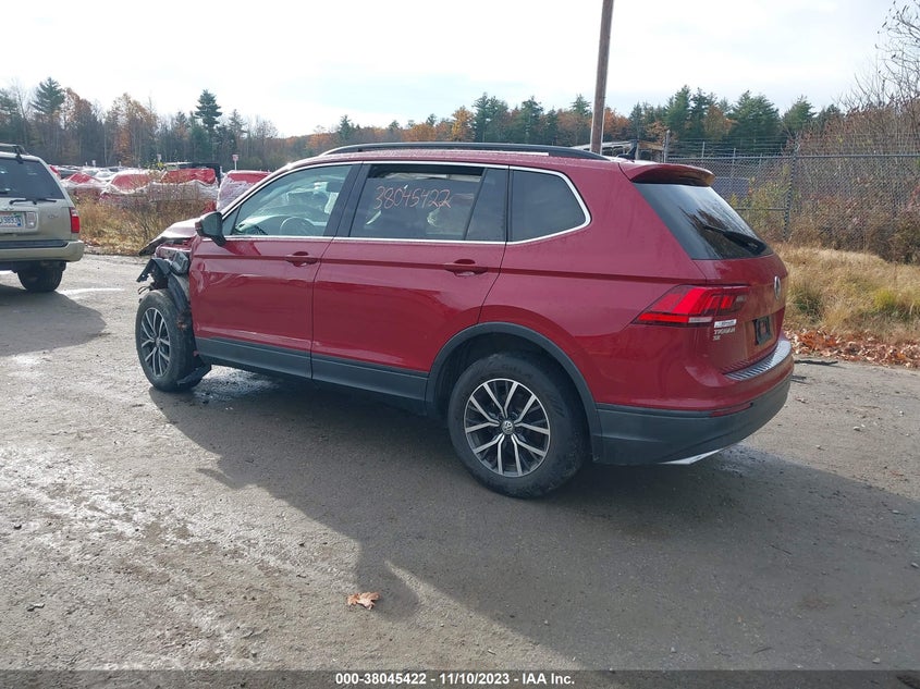 VIN 3VV2B7AX1KM115182 2019 VOLKSWAGEN TIGUAN SE/SEL/SEL R-LINE JET-BLA
